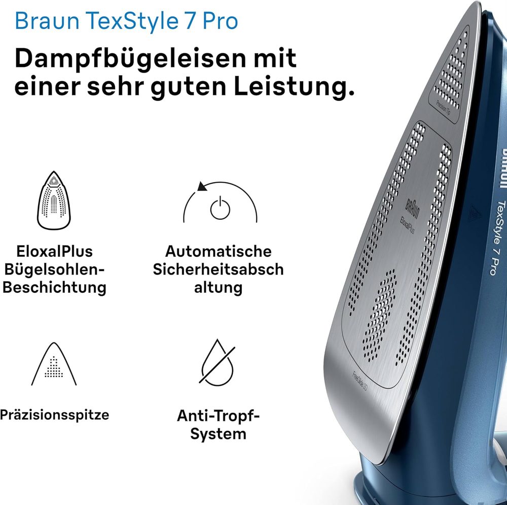 Braun TexStyle 7 Pro SI7160 Dampfbügeleisen – Ansicht 3