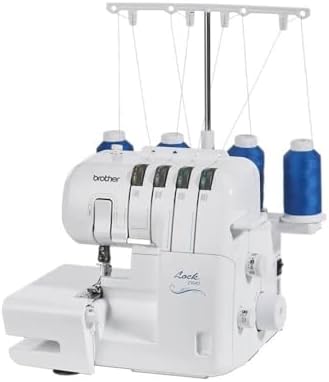 Brother 2104D Overlock-Nähmaschine, 3/4-Faden – Ansicht 2