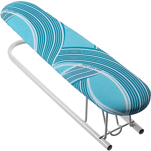 KADAX Ärmelbügelbrett 53 x 13 cm mit Metallbügelfläche, klappbar
