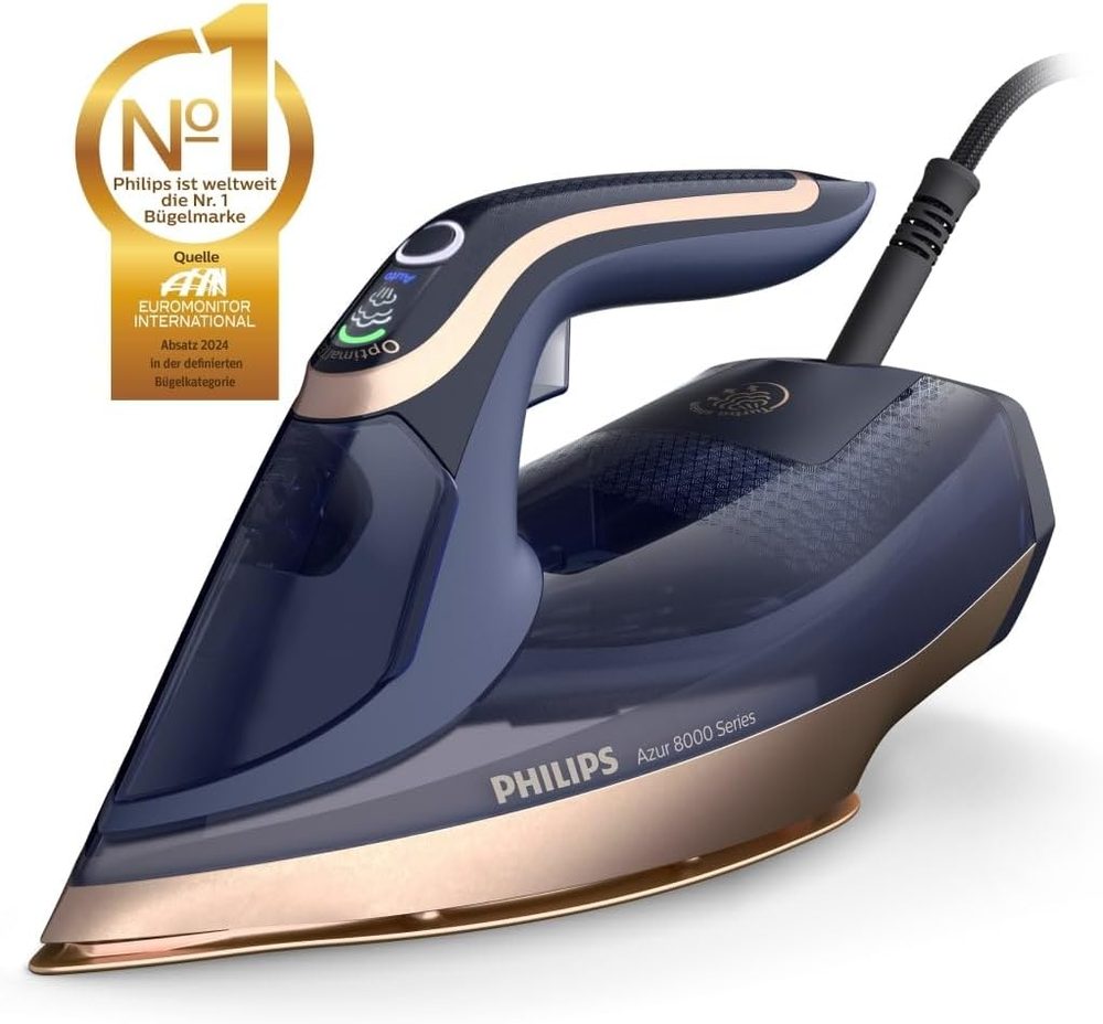 Philips Azur 8000 Series Dampfbügeleisen, 85 g/min Dauerdampf – Ansicht 3