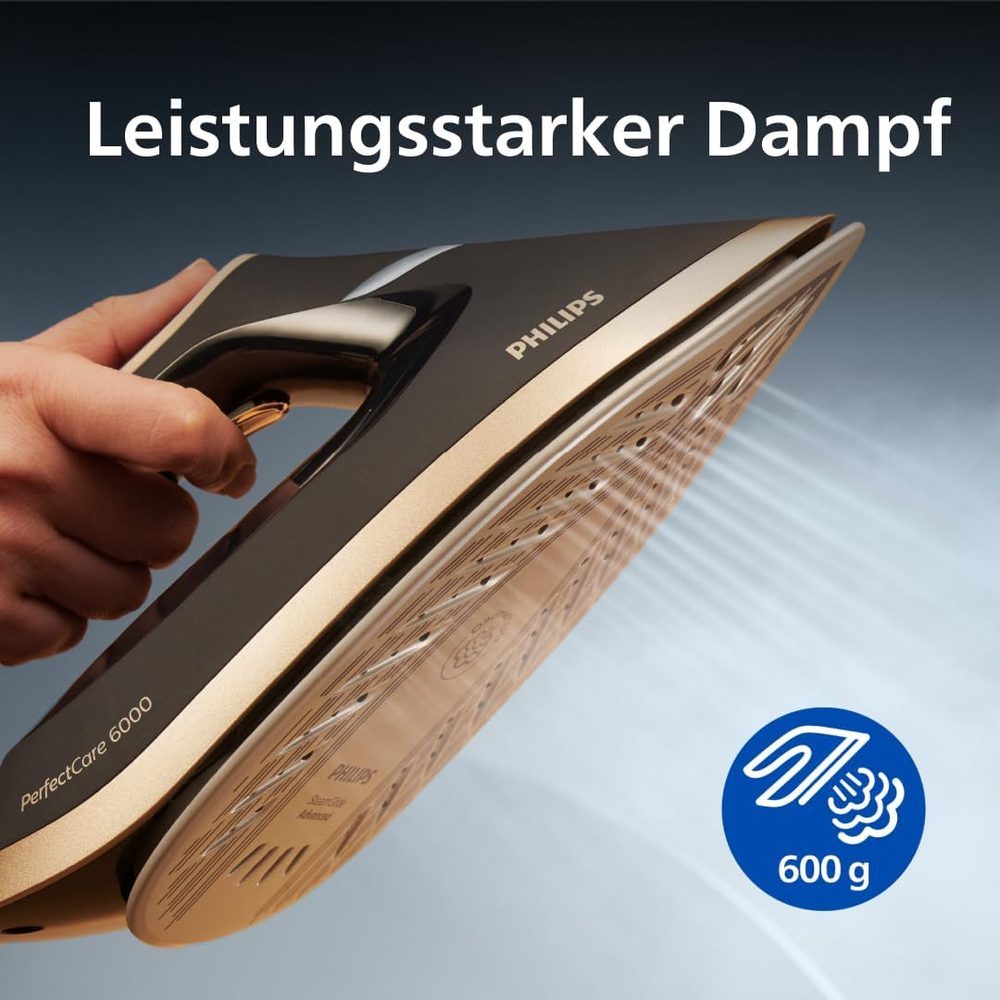 Philips PerfectCare 6000 Dampfbügelstation mit OptimalTEMP (1,8 L) – Ansicht 3