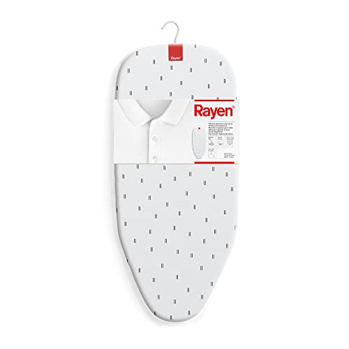 Rayen Tischbügelbrett klappbar mit Metallgitter, 73 x 31 cm