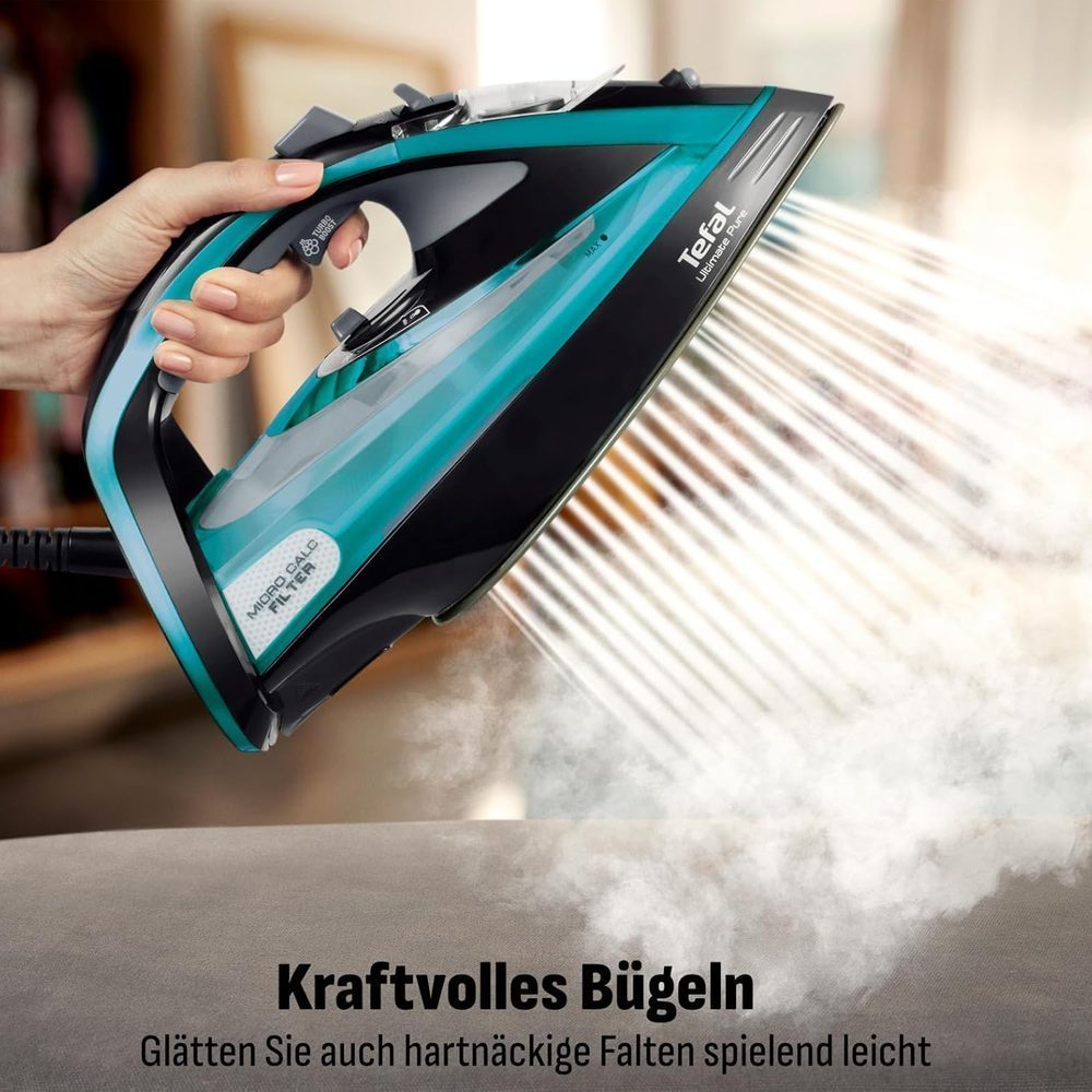 Tefal Ultimate Pure Dampfbügeleisen, 3200 W mit Kalkfilter – Ansicht 3